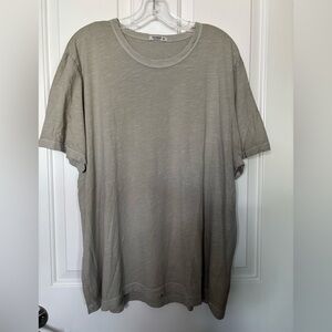 EIC BUCK MASON Men's Crew Neck T-Shirt - in putty size XXL